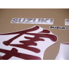 Autocollant SUZUKI HAYABUSA 1999 RED BLACK