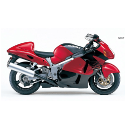 Decals SUZUKI HAYABUSA 1999 RED BLACK