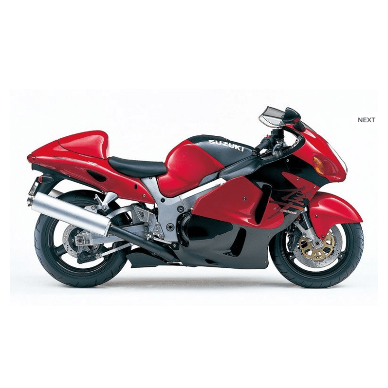 Aufkleber SUZUKI HAYABUSA 1999 RED BLACK