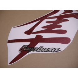 Adhesivo sticker SUZUKI HAYABUSA 1999 GOLD SILVER