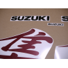 Adhesivo sticker SUZUKI HAYABUSA 1999 GOLD SILVER