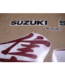 Adhesivo sticker SUZUKI HAYABUSA 1999 GOLD SILVER