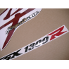Stickers decals SUZUKI HAYABUSA 1999 GOLD SILVER