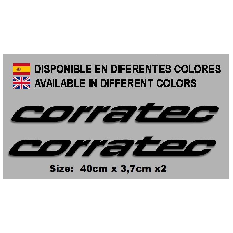 Adesivi BIKE CORRATEC UNIVERSAL