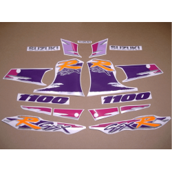 DECALS Suzuki GSX-R 1100 YEAR 1994 - VIOLET/PURPLE