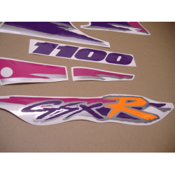 ADESIVI Suzuki GSX-R 1100 YEAR 1994 - VIOLET/PURPLE
