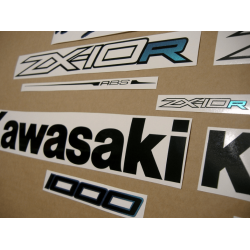 AUTOCOLLANT KAWASAKI ZX10R 2011-2016 Black Chameleon