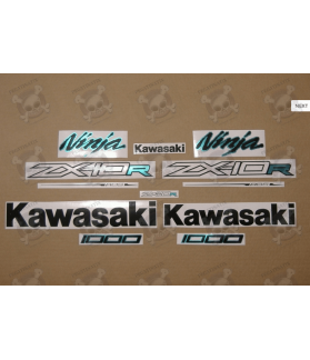 STICKERS KAWASAKI ZX10R 2011-2016 Black Chameleon (Compatible Product)