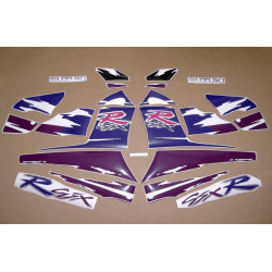 SUZUKI GSX-R 750 1995 - WHITE/BLUE VERSION DECALS SET