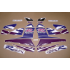 SUZUKI GSX-R 750 1995 - WHITE/BLUE VERSION DECALS SET