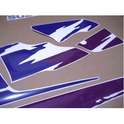 SUZUKI GSX-R 750 1995 - WHITE/BLUE VERSION DECALS SET