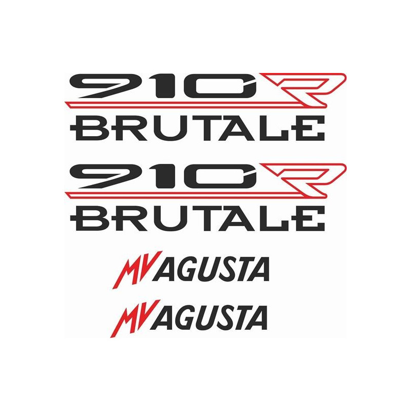 STICKERS MV AUGUSTA BRUTALE