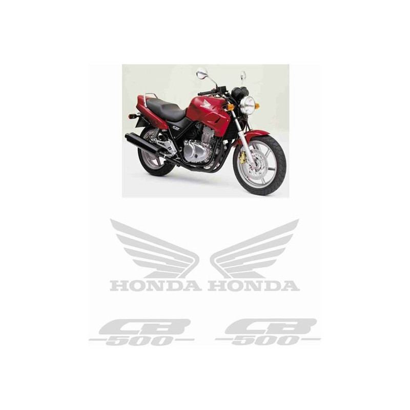 AUTOCOLLANT SET HONDA CB 500S YEAR 1993-1997
