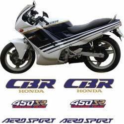 ADHESIVOS HONDA CBR450 SR YEAR 1990