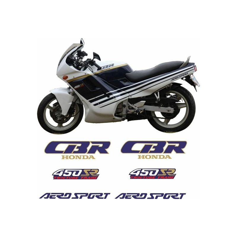 ADHESIVOS HONDA CBR450 SR YEAR 1990