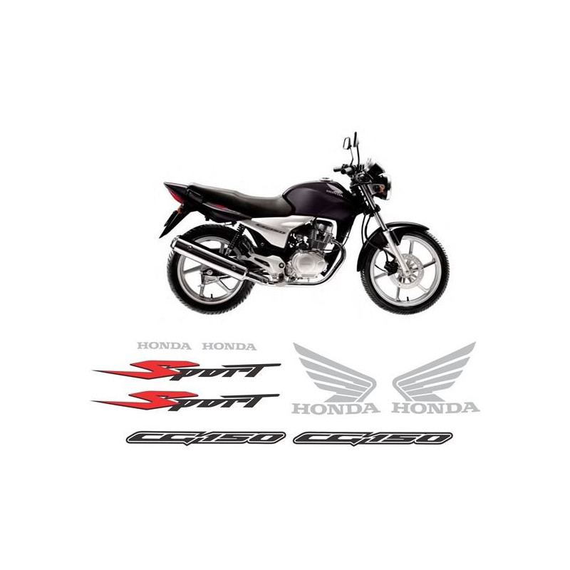 AUFKLEBER HONDA CG150 SPORT YEAR 2005-2008