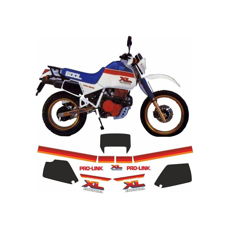 AUTOCOLLANT HONDA XL600 LM YEAR 1985-1989