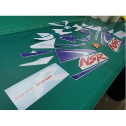 AUTOCOLLANT HONDA NSR 125 YEAR 1998-1999