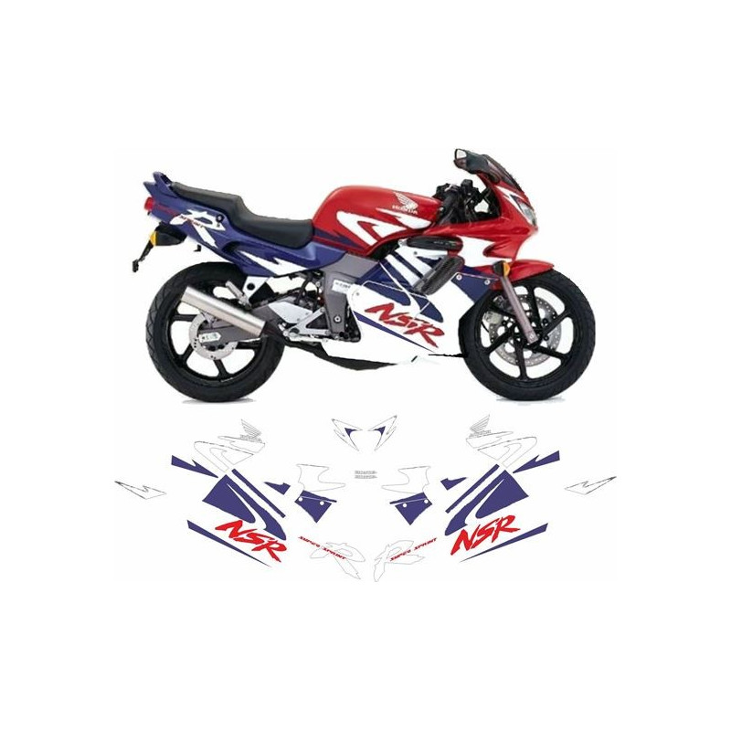 AUTOCOLLANT HONDA NSR 125 YEAR 1998-1999