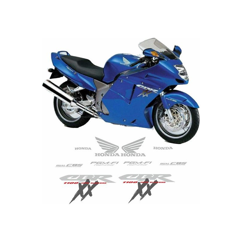 AUFKLEBER HONDA BLACKBIRD CBR-1100XX YEAR 2000-2004