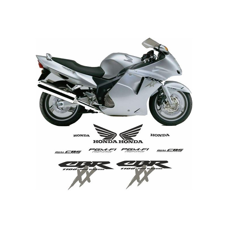 AUFKLEBER HONDA BLACKBIRD CBR-1100XX YEAR 2000-2004