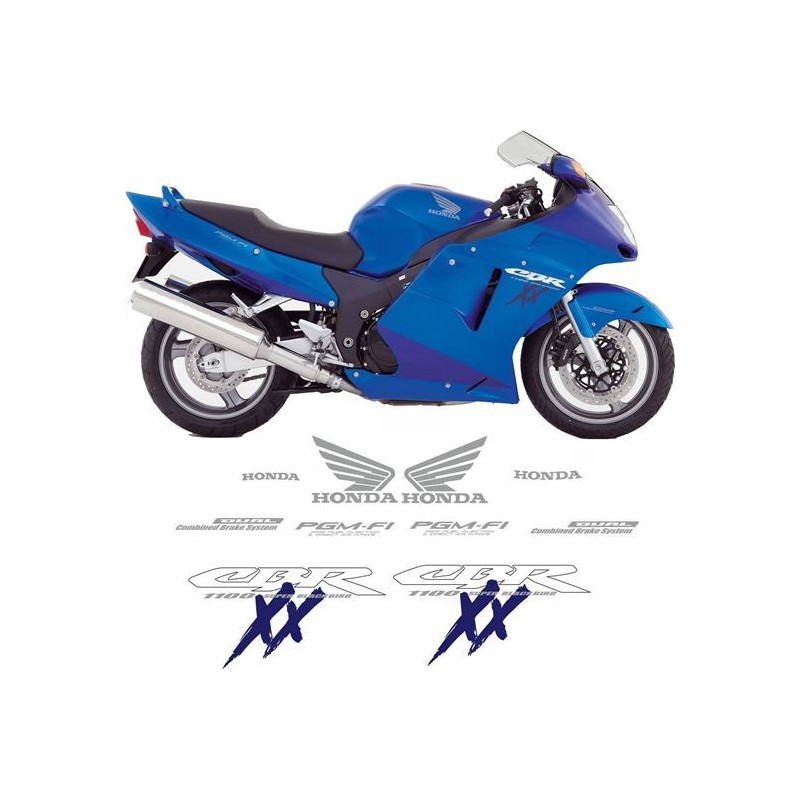AUFKLEBER HONDA BLACKBIRD CBR-1100XX YEAR 2005-2007