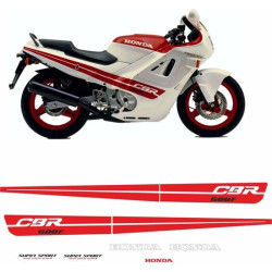 AUTOCOLLANT HONDA CBR 600F YEAR 1988