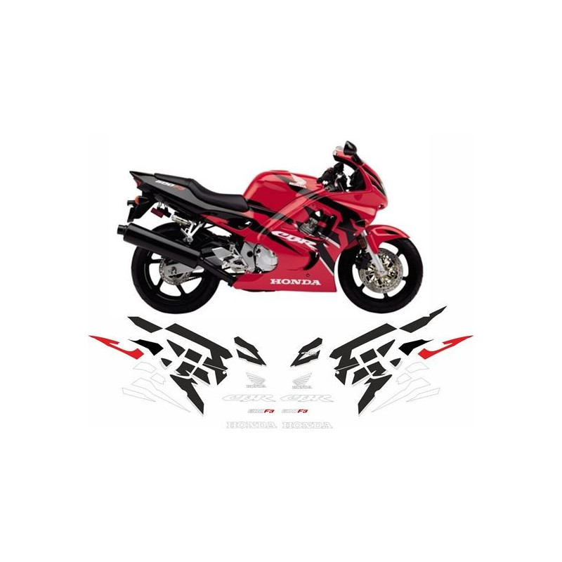 AUTOCOLLANT HONDA CBR 600F2 YEAR 1992-1993