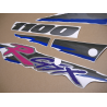 AUTOCOLLANT Suzuki GSX-R 1100 YEAR 1994 BLACK/GREY/BLUE