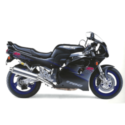 AUFKLEBER Suzuki GSX-R 1100 YEAR 1994 BLACK/GREY/BLUE