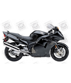 STICKERS Honda CBR-1100XX YEAR 2003 BLACK (Compatible Product)