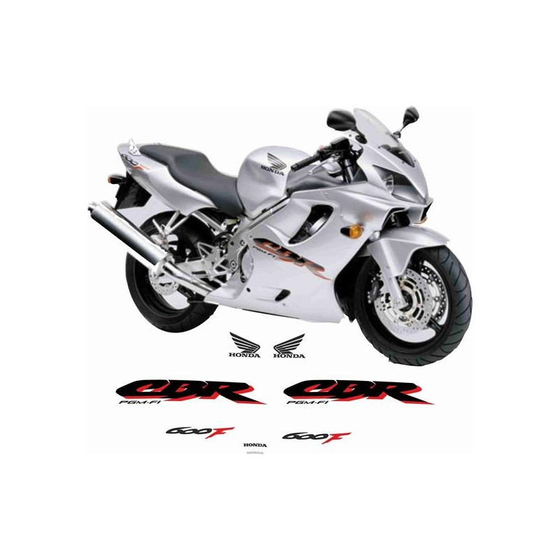 DECALS HONDA CBR 600F YEAR 2001