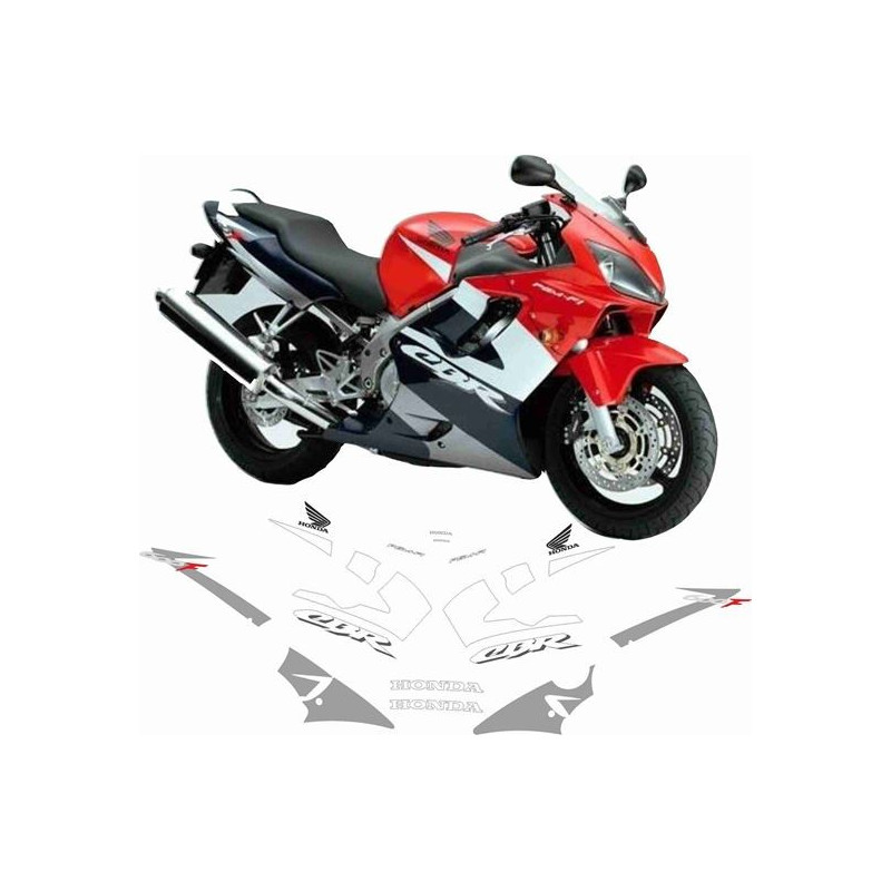 DECALS HONDA CBR 600F YEAR 2002