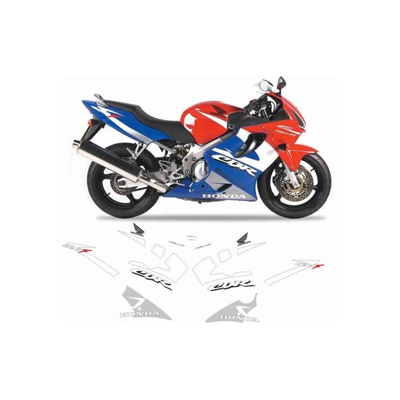 ADESIVOS HONDA CBR 600F YEAR 2002