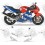 DECALS HONDA CBR 600F YEAR 2002 (Compatible Product)