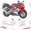 DECALS HONDA CBR 600F YEAR 2004-2005 (Compatible Product)