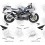 DECALS HONDA CBR 600F4i YEAR 2001-2003 (Compatible Product)