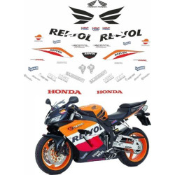 ADHESIVOS HONDA CBR 600RR YEAR 2004-2005 REPSOL