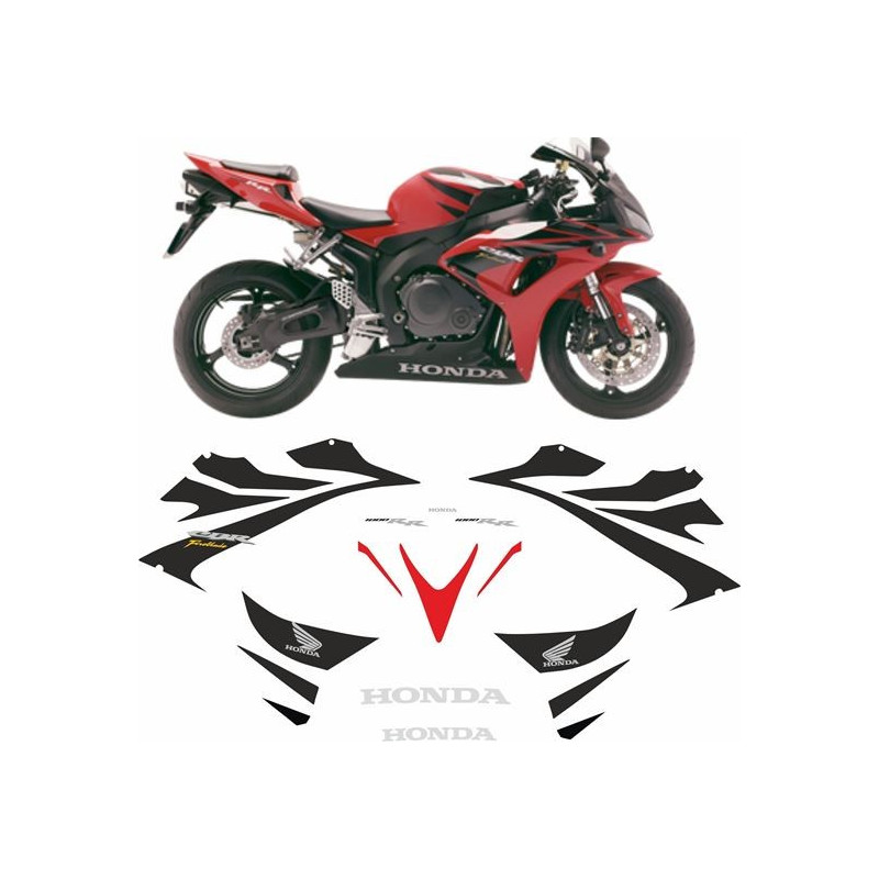 ADESIVOS HONDA CBR 1000RR YEAR 2006-2007