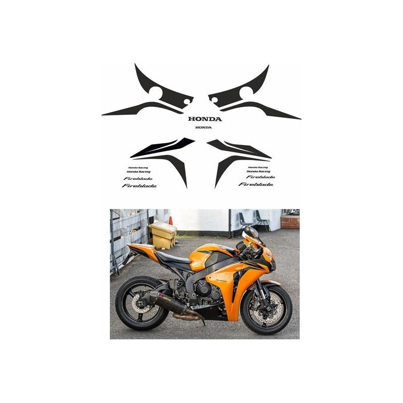 DECALS HONDA CBR 1000RR YEAR 2008-2009