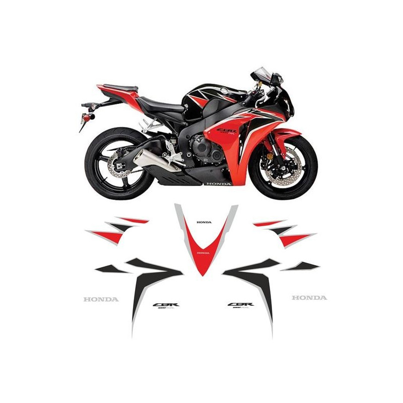AUTOCOLLANT HONDA CBR 1000RR YEAR 2010 VERSION USA