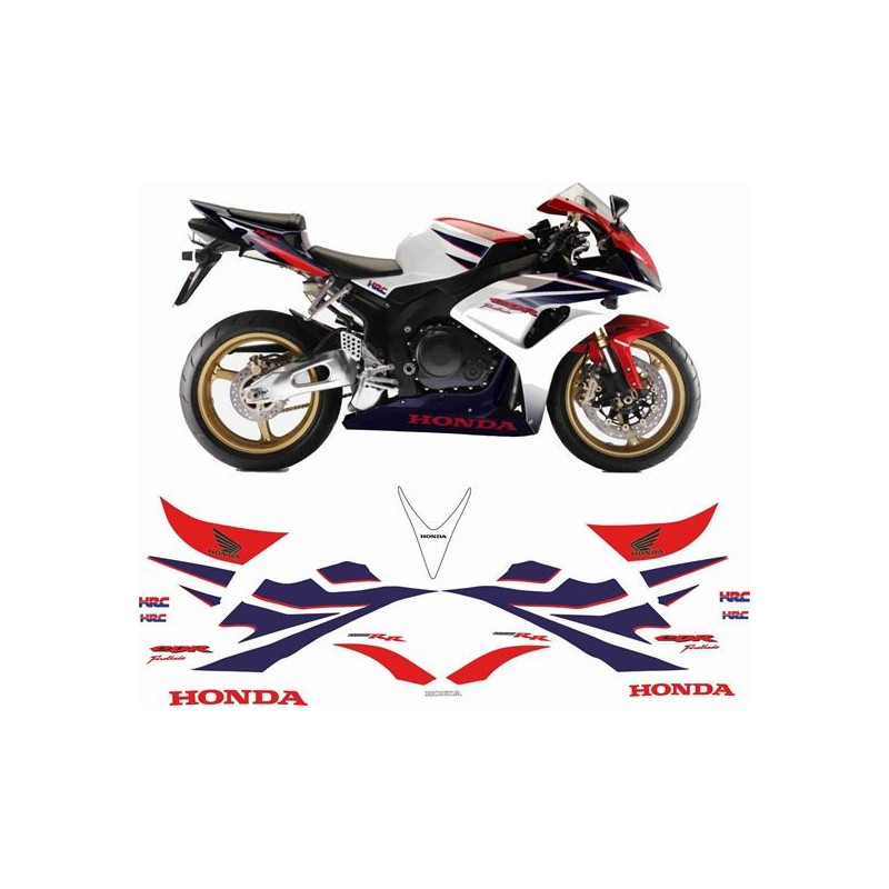 ADESIVI HONDA CBR 1000RR YEAR 2007 HRC