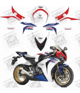 Stickers HONDA CBR 1000RR YEAR 2009 HRC (Compatible Product)