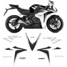 ADESIVOS HONDA CBR 1000RR YEAR 2010 FIREBLADE