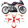 ADESIVI HONDA CBR 1000RR YEAR 2011 HRC