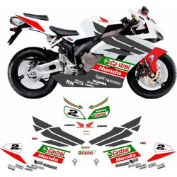 AUTOCOLLANT HONDA CBR 1000RR 2 YEAR 003 CASTROL HRC