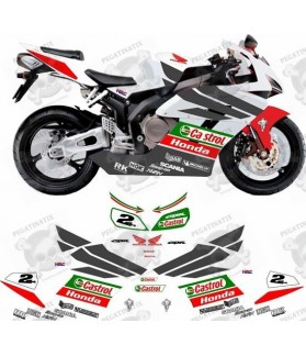 Stickers HONDA CBR 1000RR YEAR 2003 CASTROL HRC (Compatible Product)