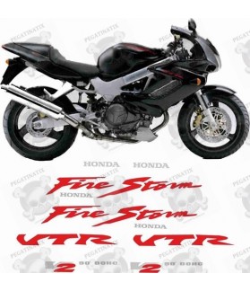 Honda VTR 1000F YEAR 1999 FIRESTORM STICKERS (Compatible Product)