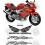 Honda VTR 1000F YEAR 2000-2001 FIRESTORM STICKERS (Compatible Product)