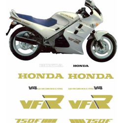 HONDA VFR 750 YEAR 1986-1987 DECALS